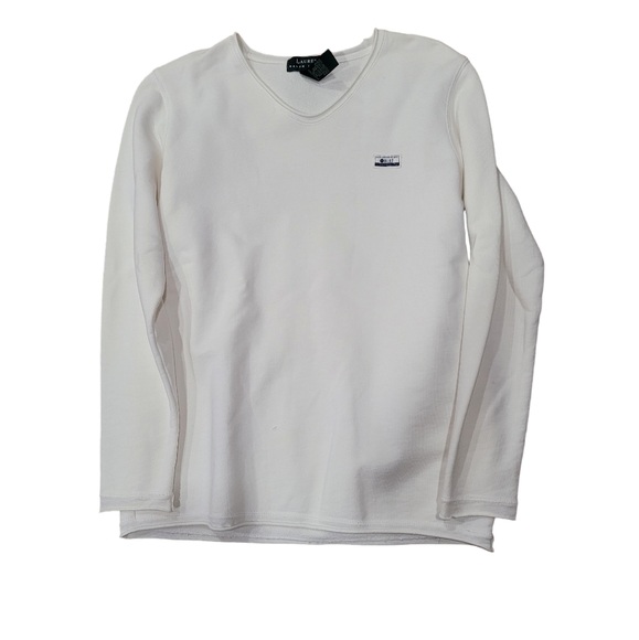 Ralph Lauren Tops - Ralph Lauren Marine Supply RL67 White Sweatshirt
